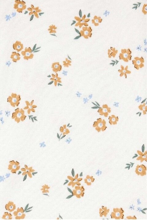 Carters Layette Kız Bebek Kısa Kollu 5li Body 1T010810 Renkli