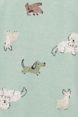 Carters  Layette Erkek Bebek Kısa Kollu 5li Body 1T009410 Desenli
