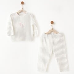 Andywawa AC26511 Summer Time 2li Takım Ekru