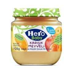 Hero Baby Karışık Meyveli Kavanoz Mama 125 Gr