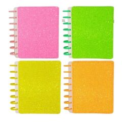 Unicus Pul Spralli Akıllı Defter Shıne Neon
