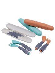 BabyJem Çatal Kaşık Saklama Kabı 704 Gül Kurusu