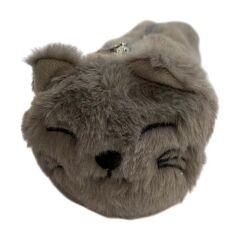 Unicus Peluş Kalemlik Gri Kedi