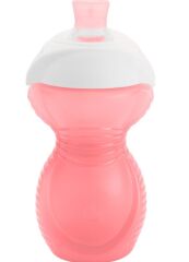 Munchkin Click Lock Isırmaya Dayanıklı Emzikli Bardak 9 Ay+ 296 ml 90063 Pembe