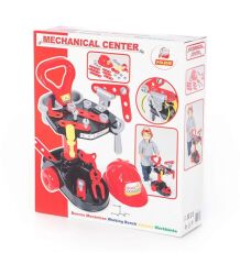 Meslek Setleri  - Mekanik-  Tekerlekli Tamir Seti  Tezgahı 51 cm - 27 parça