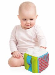 Clementoni Baby Soft Clemmy Yumuşak Blok Duyusal Küp 17902