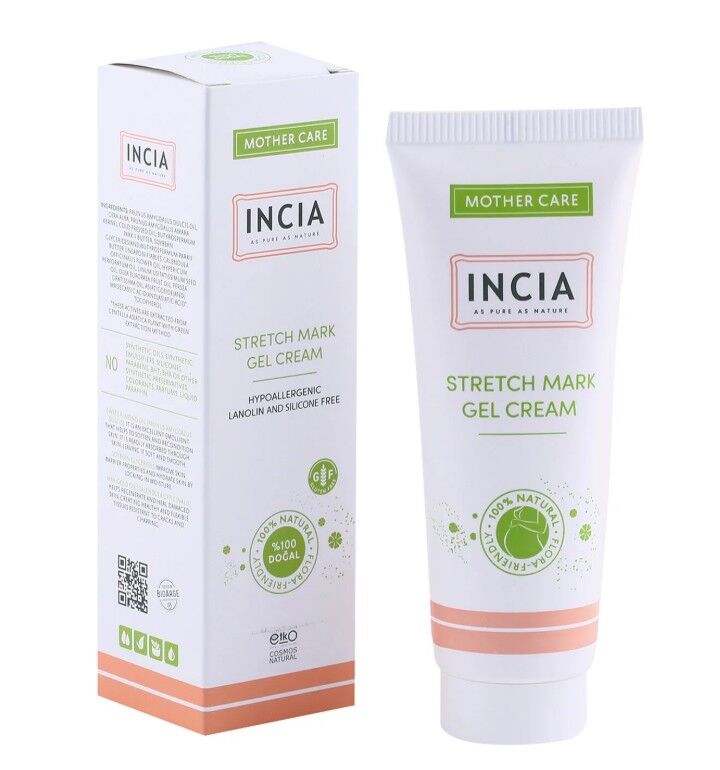 İncia Doğal Karın Çatlak Jel Krem 75 ml