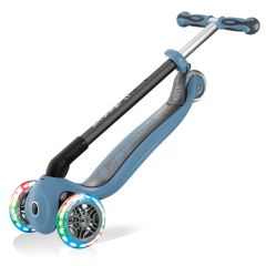 Globber Go Up Deluxe Scooter (Işıklı) Pastel Mavi