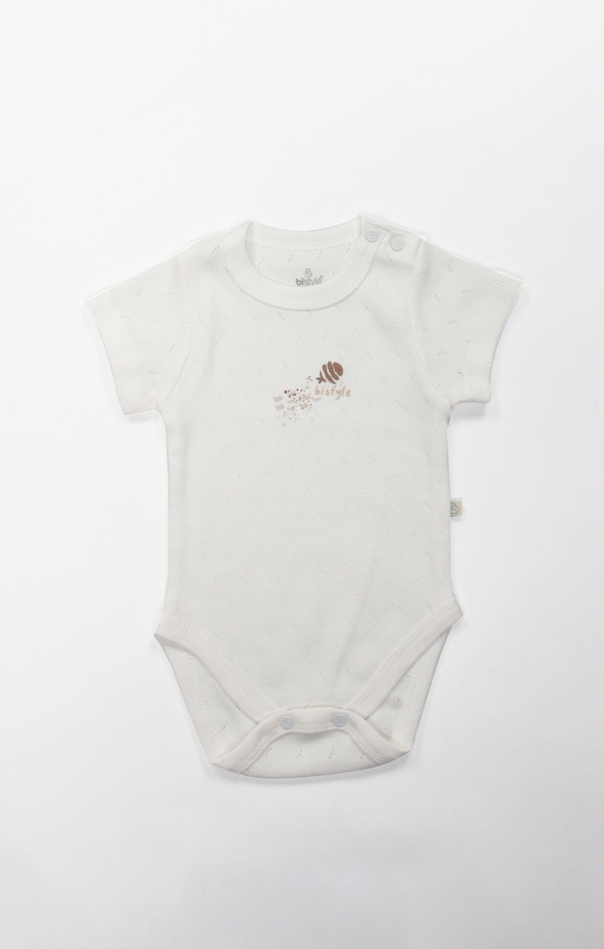 Bistyle Body Yarım Kol Ocean And Starfish 17182 Ekru