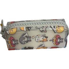 Unicus Big Zip Rebuplic Of Cats Silikon Kalem Kutu