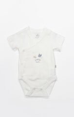 Bistyle Kruvaze Body Yarım Kol Little Boats 17152 Ekru