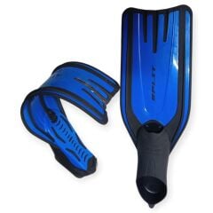 Split Esnek Yüzücü Paleti MAVİ Siyah Çantalı - 44-45 - BXL586