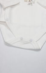 Bistyle Kruvaze Body Uzun Kol With You Family 17145 Bej