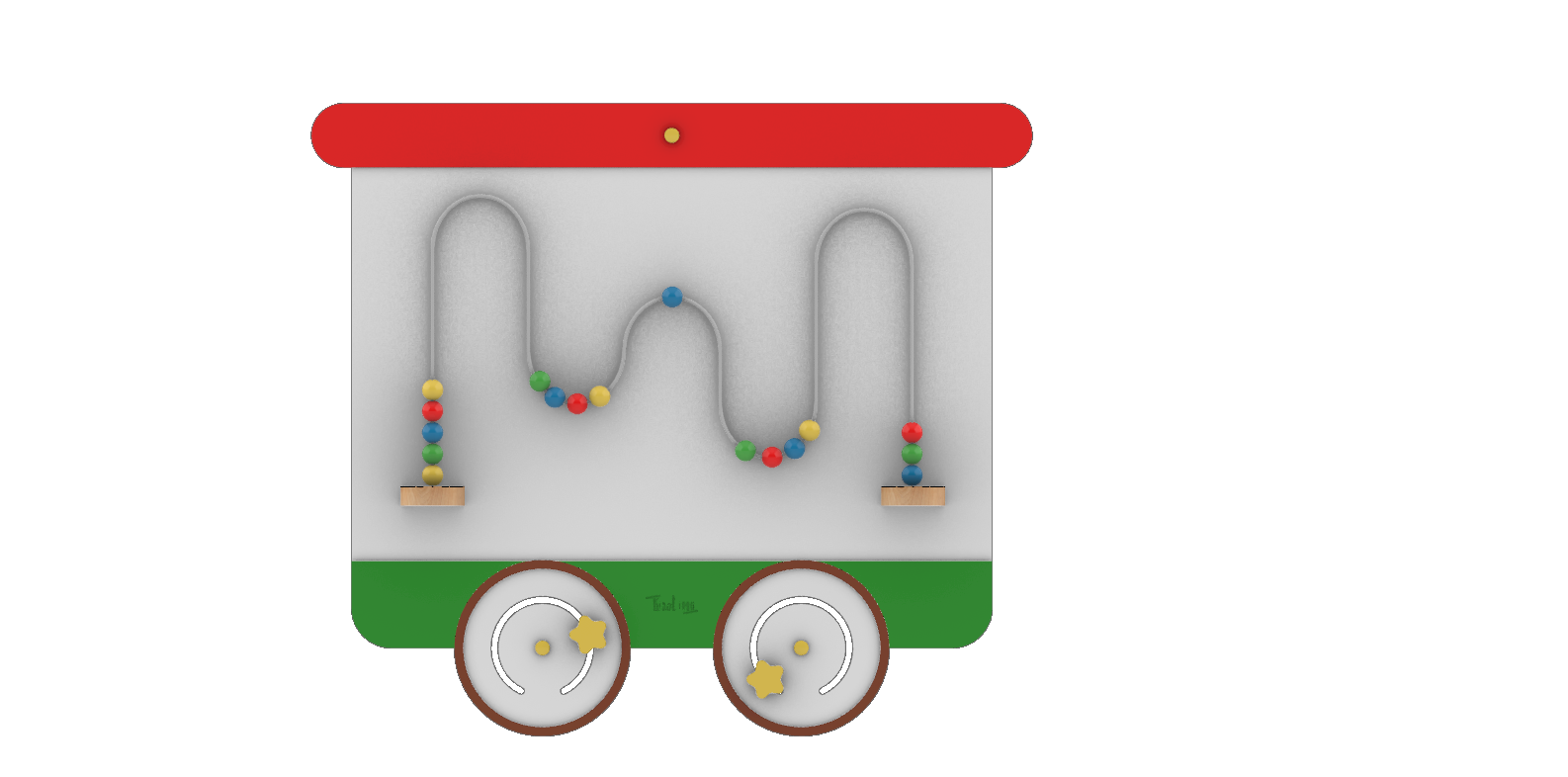 Kidolimo Tren Duvar Aktivite