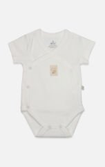 Bistyle Kruvaze Body Yarım Kol With You Family 17143 Bej