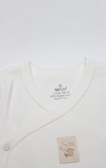 Bistyle Kruvaze Body Yarım Kol With You Family 17143 Bej