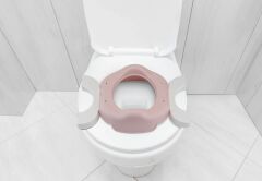 BabyJem Portatif Lazımlık + 5 Poşet Hediye 591 (Yeni) Soft Pembe