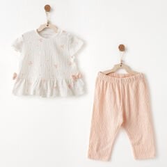 Andywawa AC26537 Little Swan Love 2li Takım Salmon