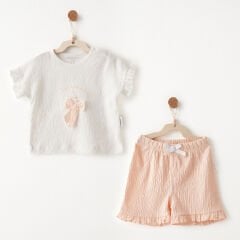 Andywawa AC26535 Little Swan Love 2li Takım Salmon