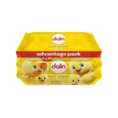 Dalin Islak Pamuk Havlu Mendil 3x56