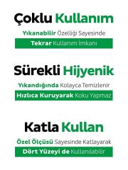 Sleepy Bio Yüzey Temizlik Havlusu 50 Adet Çayağacı Misket Limonlu
