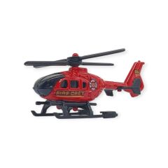 3'lü İş Makinaları Road Seti - Die Cast - DS044 - İtfaiye