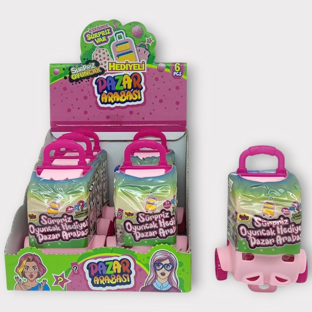 02104 - SURPRİZ HEDİYELİ PAZAR ARABASI STAND 6