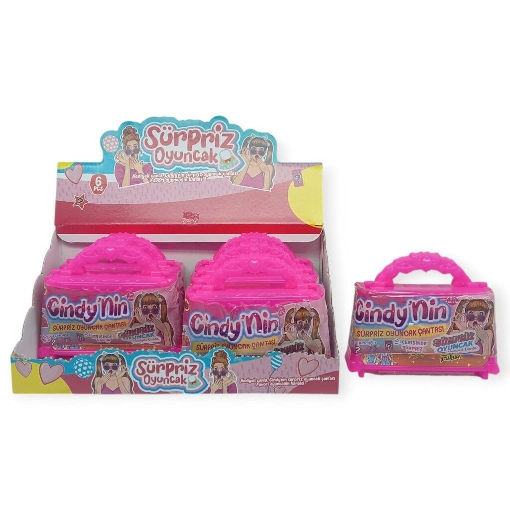 02105 - CİNDY SURPRİZ OYUNCAK ÇANTASI BÜYÜK STAND6