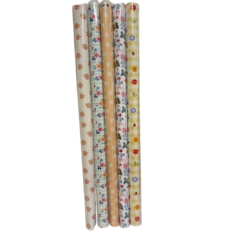 Keskin 70*100 Tekli Rulo Floral Ambalaj Kağıdı No: