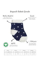 Bistyle 3lü Penye Cute Stars Soket Çorap 10115 Lacivert