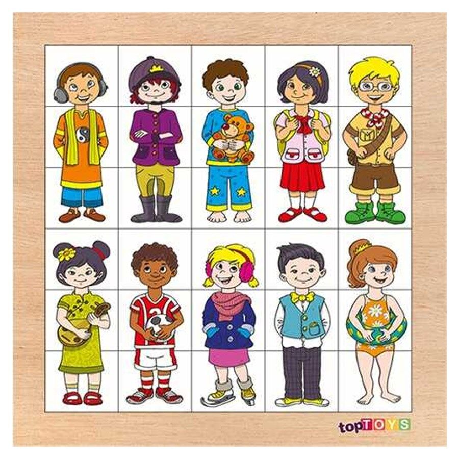 Eşleştir Ve Karıştır Çocuklar