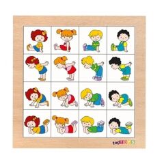 Aynı Duruşları Eşleştirelim 28*28Cm
