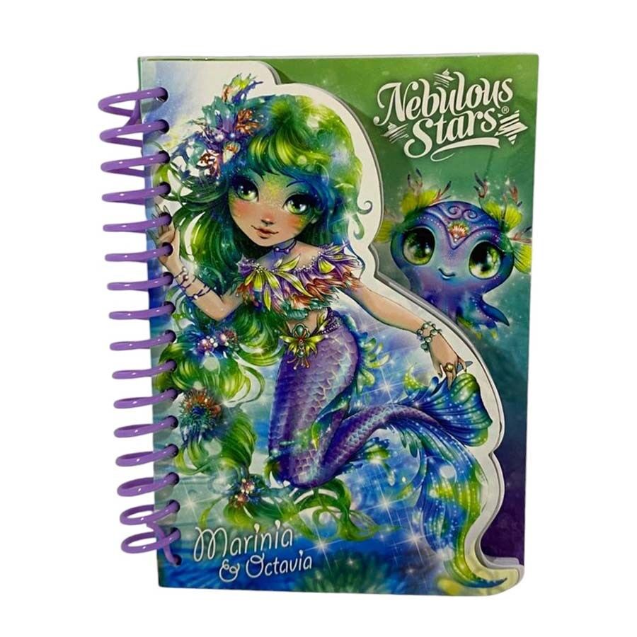 Taros Nebulous Stars Mini Designer Note Pad Yeşil