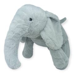 Peluş Sevimli Hayvanlar 65 cm Uyku Arkadaşım Fil - Gri