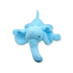Peluş Sevimli Hayvanlar 65 cm Uyku Arkadaşım Fil - Mavi