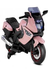 Babyhope 438A XMX-316 Ledli Akülü Motor 12 Volt Pembe