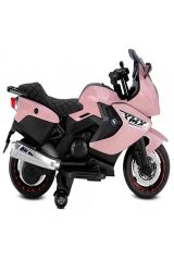 Babyhope 438A XMX-316 Ledli Akülü Motor 12 Volt Pembe