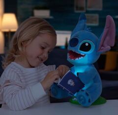 Sesli Karanlıkta Parlayan Masal Anlatan Stitch İnteraktif Peluş