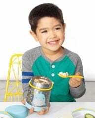 Skip Hop Zoo Paslanmaz Çelik Termos 325 ml Köpek Balığı