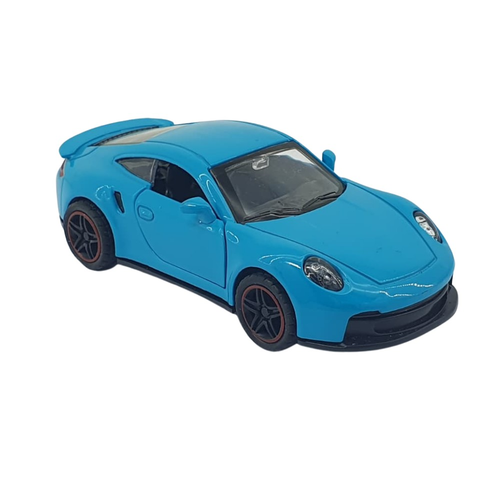 Çek Bırak Araba Metal - 6643-05-Mavi