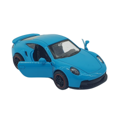 Çek Bırak Araba Metal - 6643-05-Mavi