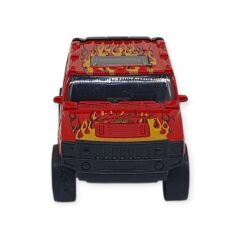 Çek Bırak Araba Metal -K137A7 - Kırmızı
