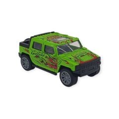 Çek Bırak Araba Metal -K137A7 - Yeşil