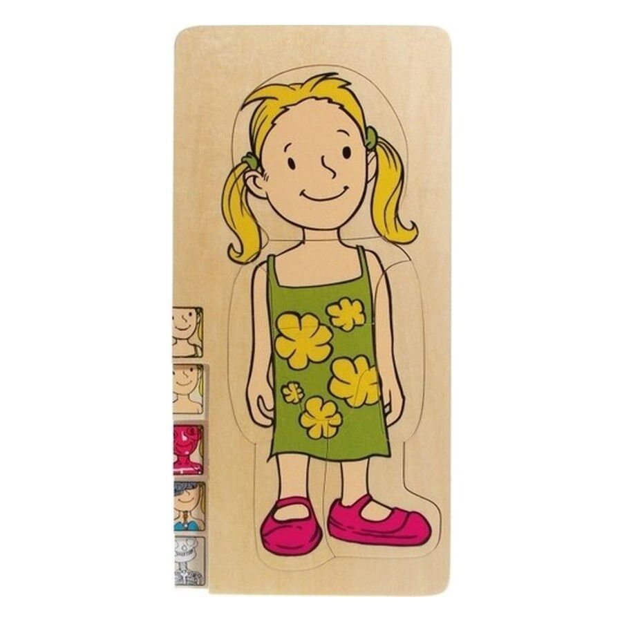 Vücudumuz Puzzle kız