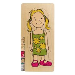 Vücudumuz Puzzle kız