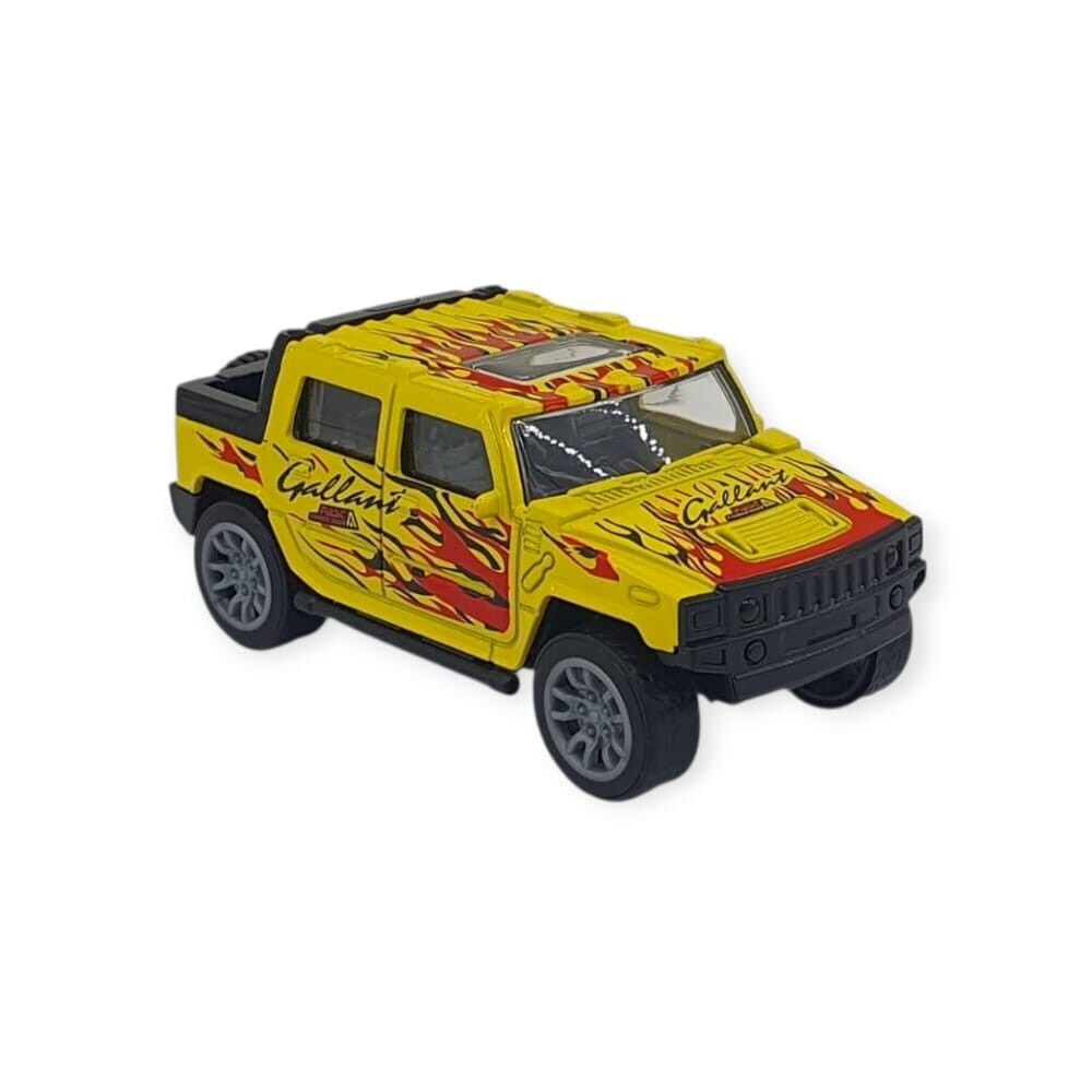 Çek Bırak Araba Metal -K137A7 - Sarı