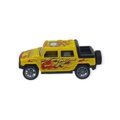 Çek Bırak Araba Metal -K137A7 - Sarı