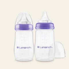 Lansinoh Biberon 2li Natural Wawa Biberon Emziği 240ml