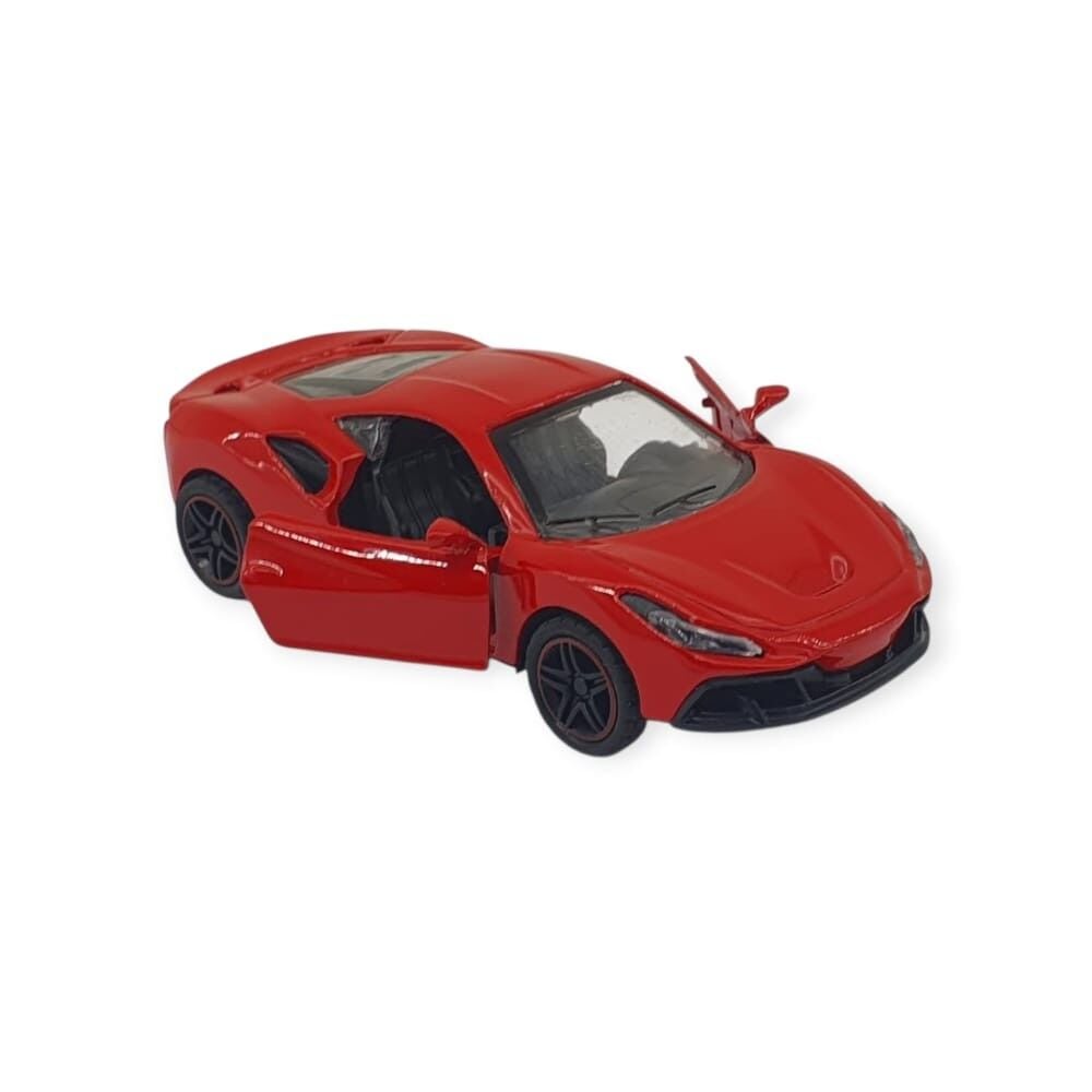 Çek Bırak Araba Metal - 6643-06 - Kırmızı