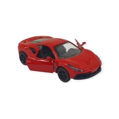 Çek Bırak Araba Metal - 6643-06 - Kırmızı